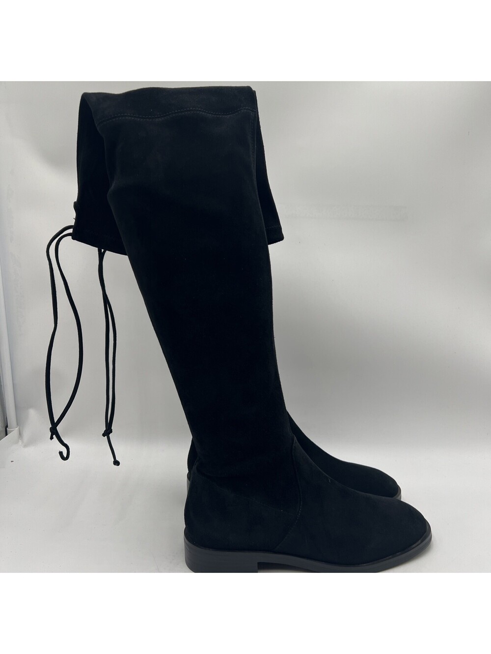 Women’s Stuart Weitzman Lowland over-the-knee Black Suede boots Size 7